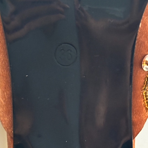 KOLY Embellished Mule Kitten Heels - Sz 36 - Picture 7 of 7